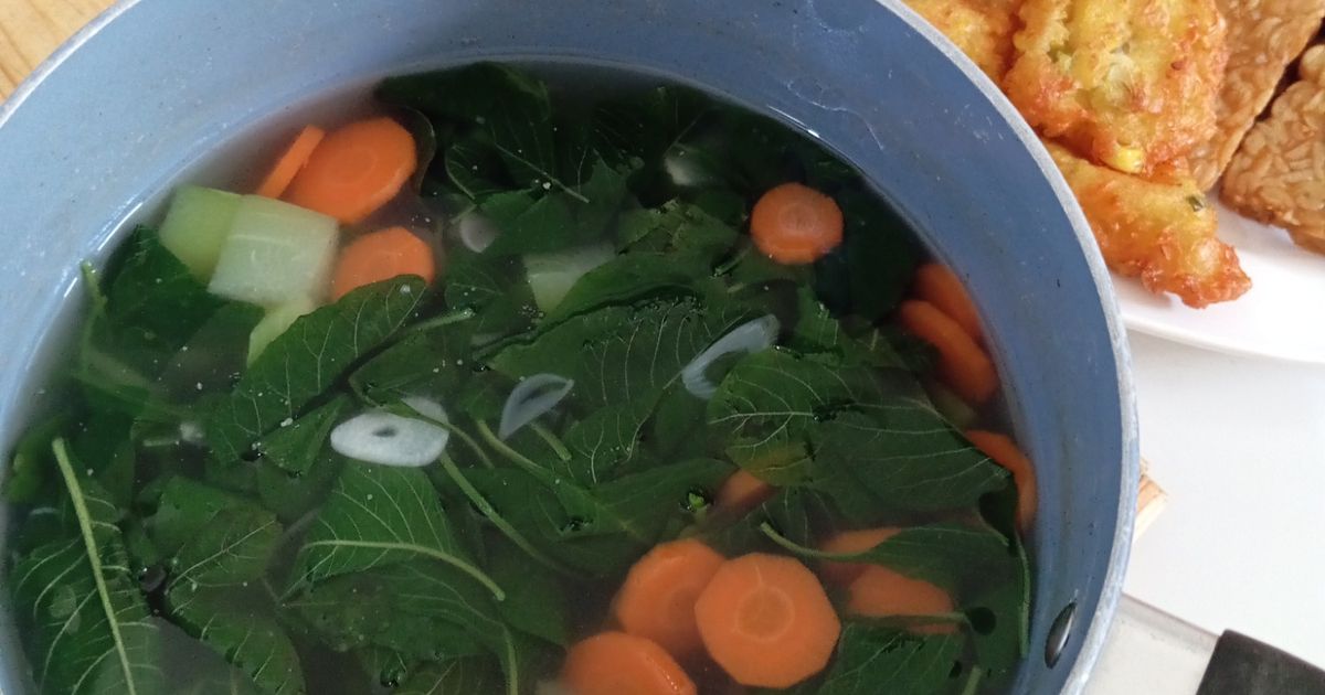 121. Sayur Bening Bayam Wortel Labu Siam