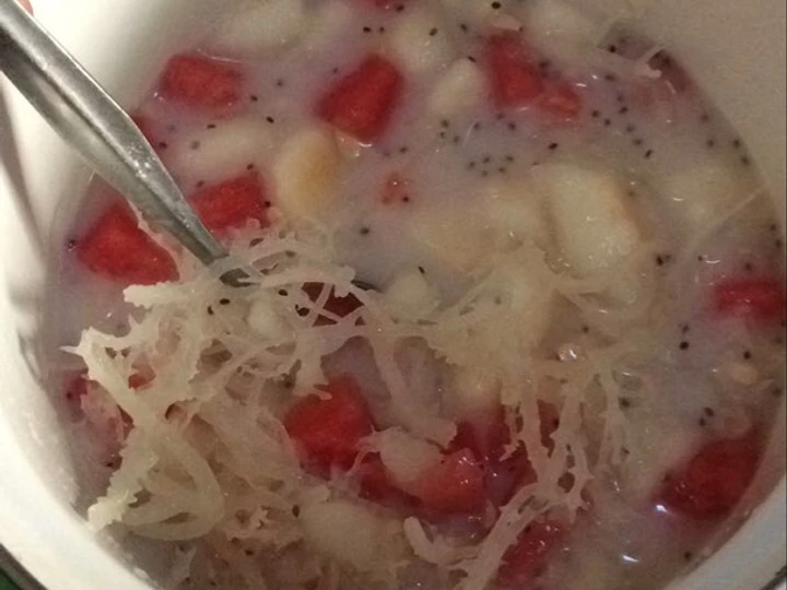 Langkah Mudah untuk Membuat Resep Sop buah rumput laut yang Menggugah Selera Anti Ribet, Uenak Banget