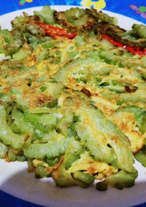 Foto resep FuKwa JauTan 🍳 | Pare Tumis Telur | Omelette Pare🍳
