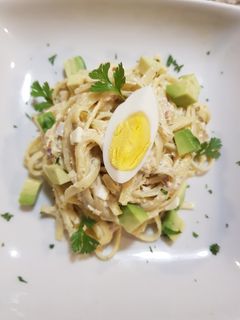 Una foto de Pasta con Atún