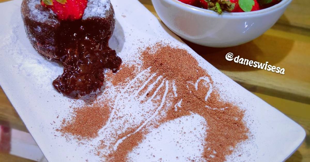 resep choco lava enak  sederhana ala rumahan cookpad Resepi Kek Milo Lava Enak dan Mudah