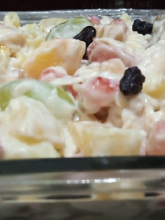A picture of Russian salad.