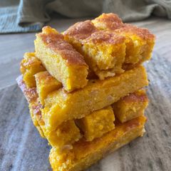 A picture of Cheesy polenta fingers | baby food and adult snack.
