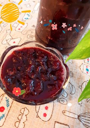 عکسی از دستور مارمالاد گیلاس بدون ژلاتین
