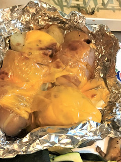氣炸鍋料理 Cheese馬鈴薯 的食譜成品照片