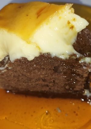 Una foto de Choco flan