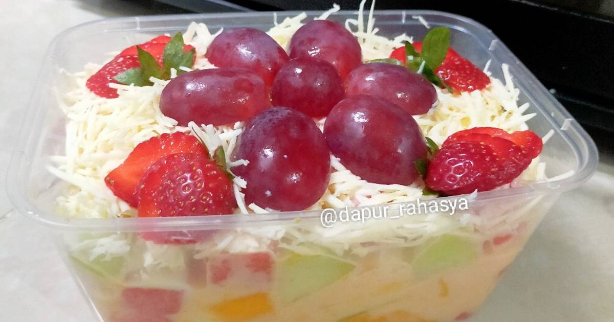 Resep Salad Buah Mayo Creamy Oleh Dapur Rahasya Cookpad