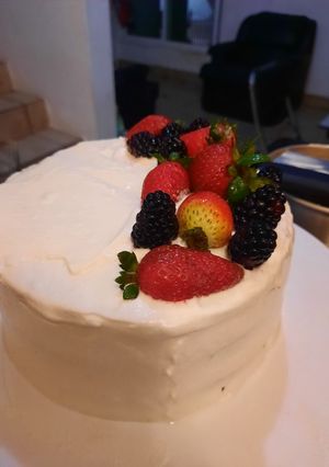 Una foto de Pastel tres leches de Baileys 🎂