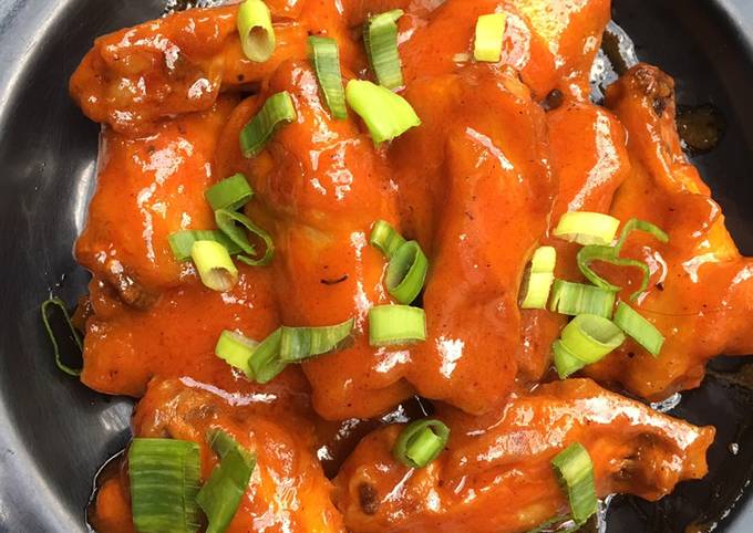 Ini dia! Resep bikin Chicken wing saus toppoki yang sesuai selera