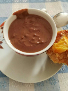 Una foto de Chocolate a la taza