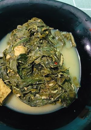 Foto resep 07. Gulai daun singkong