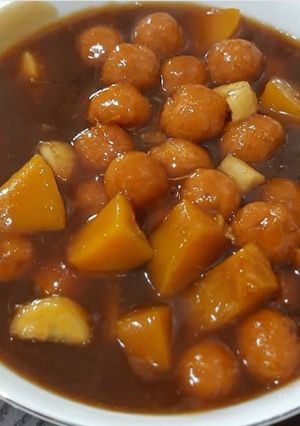 Foto resep Kolak Biji Salak Campur