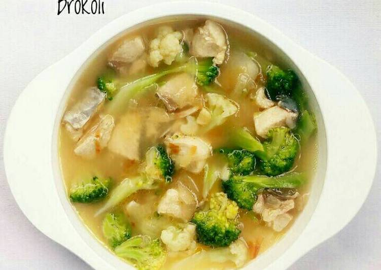 Sup Tenggiri Brokoli