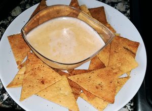 Φωτογραφία της συνταγής Νάτσος με cheddar σως