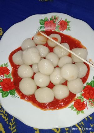Foto resep Cilok Saos Pedas