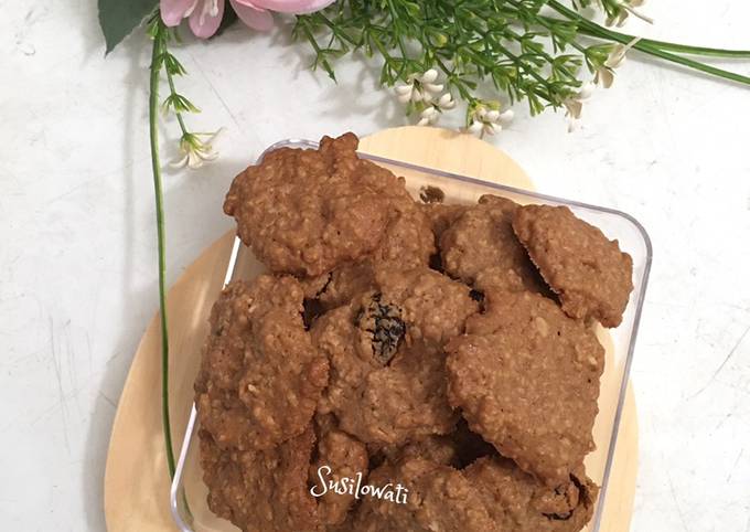 Coffee Oatmeal Cookies