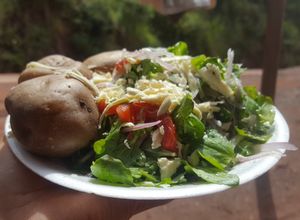 Una foto de Ensalada de berros cusqueña