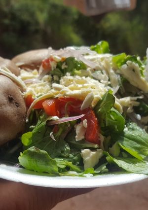 Una foto de Ensalada de berros cusqueña