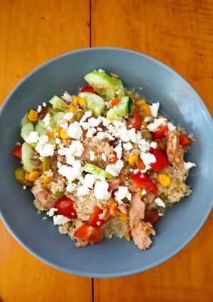 Φωτογραφία της συνταγής Σαλάτα με πλιγούρι και τόνο