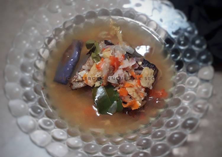 Pecak terong enak seger