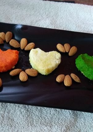A picture of Petha sandesh.