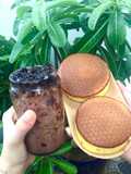 Milo dầm trân châu đường đen