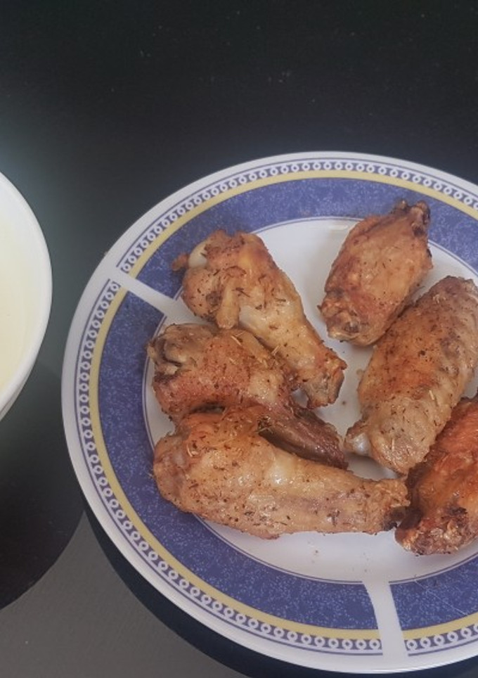 Una foto de Alitas de pollo al horno