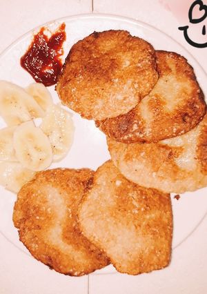 Hình của món Bánh yến mạch.