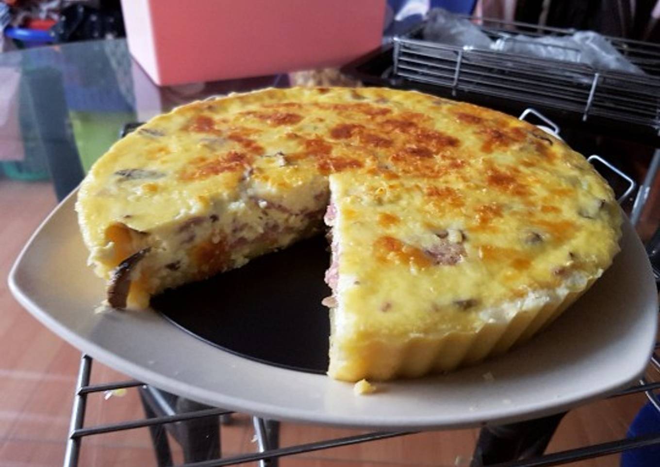 Quiche Lorraine / Pie Smooked Beef
