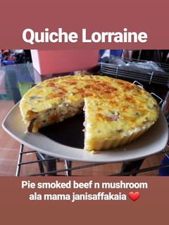 Foto resep Quiche Lorraine / Pie Smooked Beef
