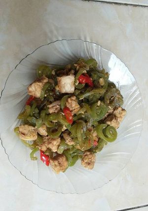 Foto resep Oseng pare belut tempe