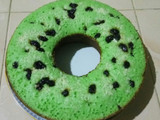 Pandan sponge cake