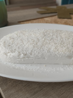 Una foto de Postre coco fit