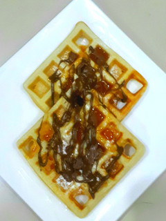 A picture of Buttermilk waffles.