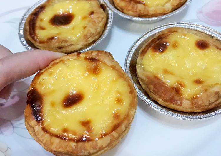 Cara Gampang Menyiapkan Portugese egg tart anti gagal yang Bisa Manjain Lidah