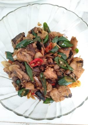 Foto resep Tumis tongkol manis pedas