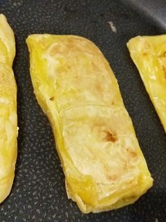 酥皮蘋果派（平底鍋不浪費食材版） 的食譜成品照片