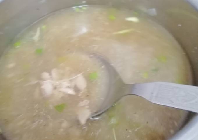 Steps to Make Any-night-of-the-week Homemade chicken soup - Quick and Easy Meals