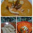 Kue Jala kuah kari ceker ayam