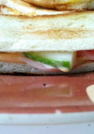 Foto resep Smoked Beef Mayo Sandwich