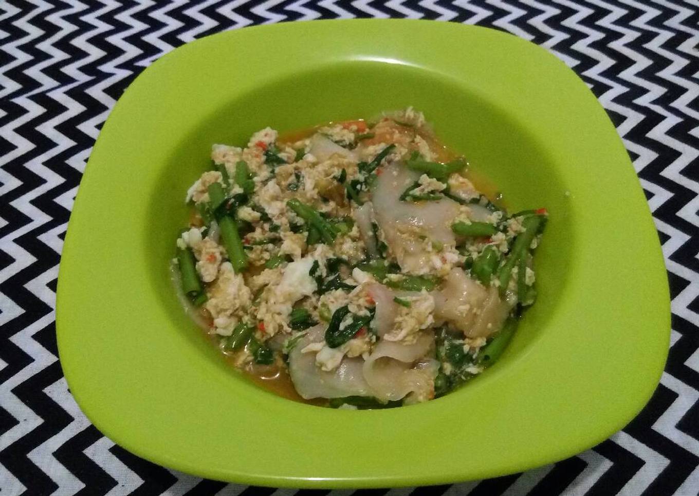 seblak kangkung sehat