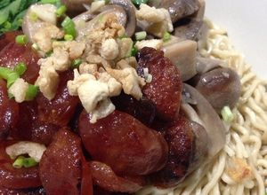 Foto resep Mie keriting lapciong + jamur