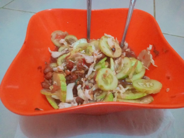 Cara Gampang Membuat Resep  Rujak Timun yang Bisa Manjain Lidah, Enak Banget
