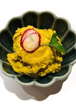 Φωτογραφία της συνταγής Το curry hummus (vegan friendly)