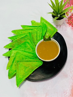 Foto resep 703. Serabi Pandan