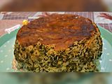 کته سبزی پلو
