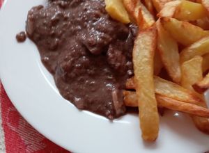 Una foto de Panitas de pollo en leche
