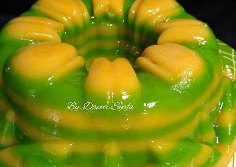 Resep Kue Lapis Labu Kuning Anti Gagal