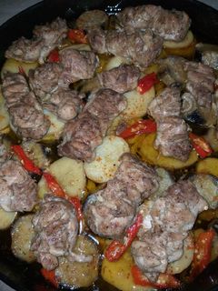 صورة لوصفة فخد دجاج مسحب بالفرن 😋😋
