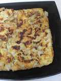 Tortilla cuadrada de tupinambas
